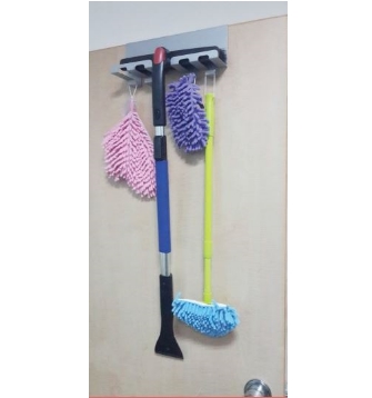 OVER THE DOOR BROOM HOLDER